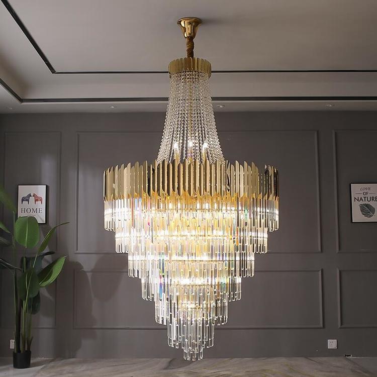 Olivia William Multi Tier Crystal Chandelier