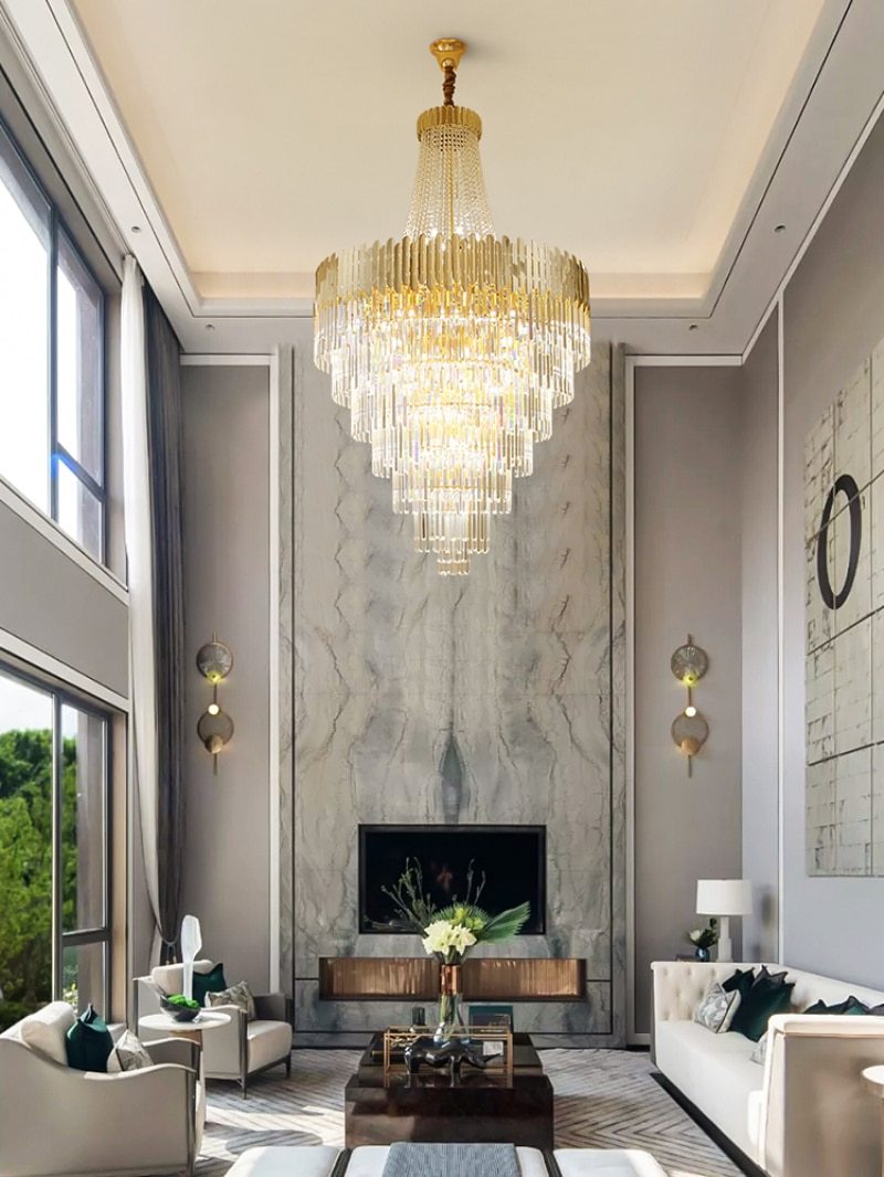 Olivia William Multi Tier Crystal Chandelier