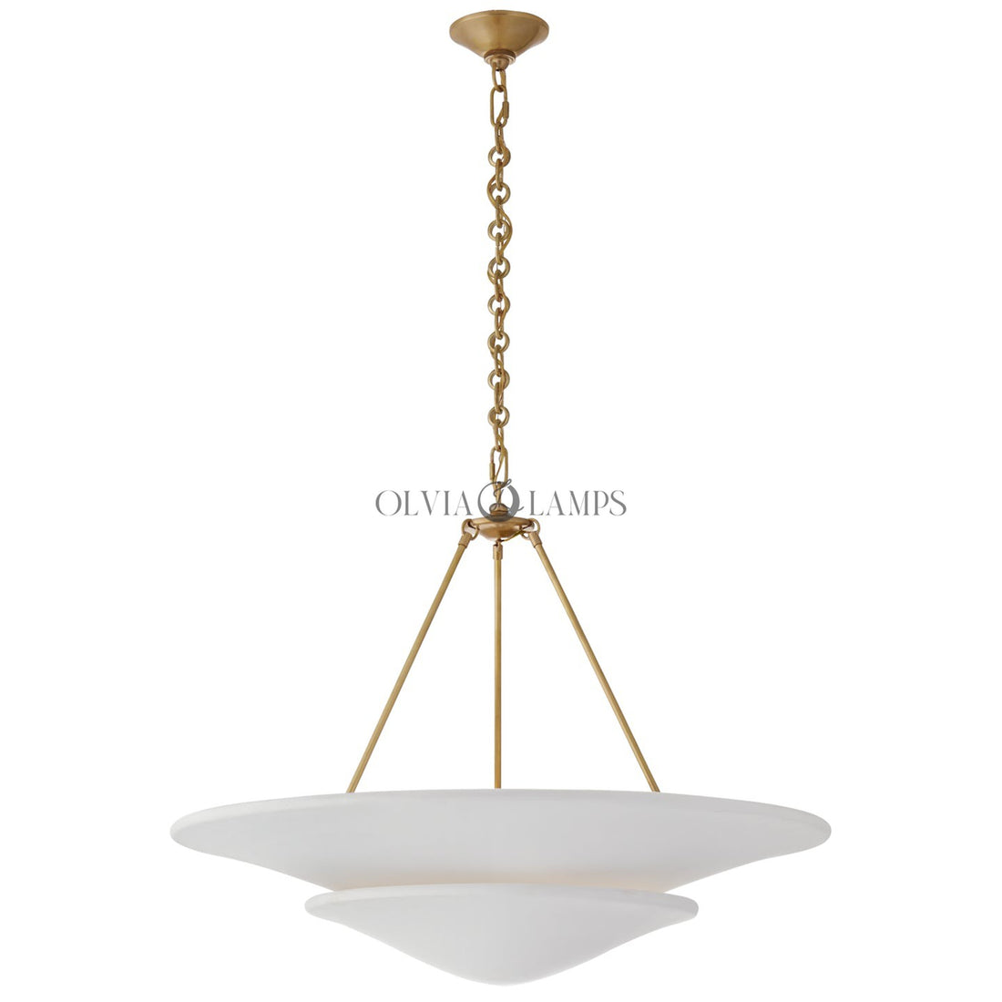 Mollino Large Tiered Chandelier 32''