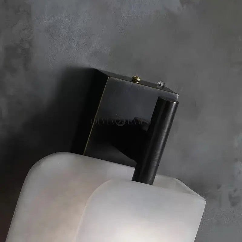 Alabaster Linear Wall Sconce Modern