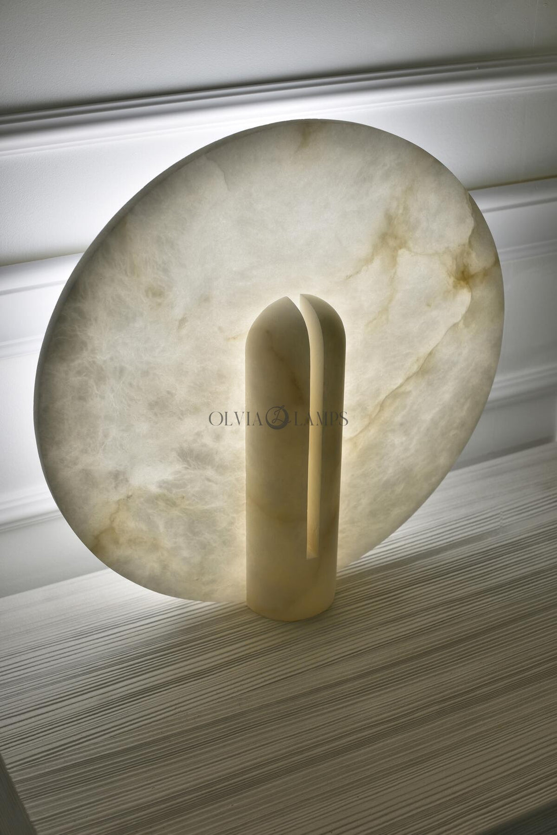 Bonnie Alabaster Table Lamp