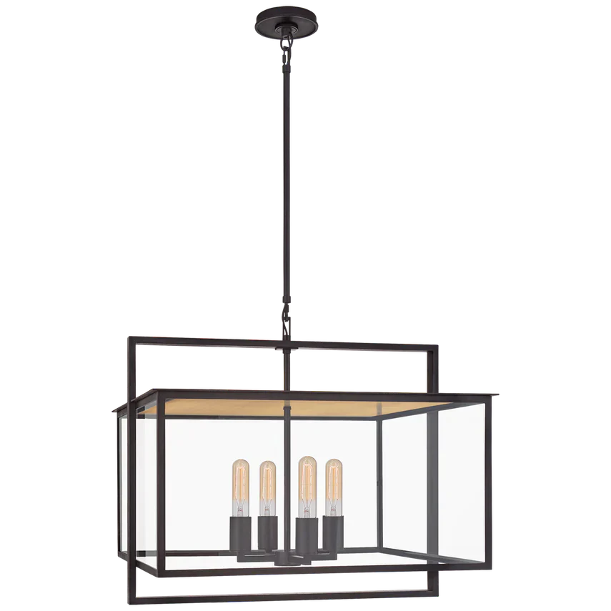 Olivia Halle Wide Hanging Lantern