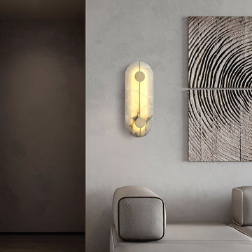 Yohana Alabaster Wall Sconce