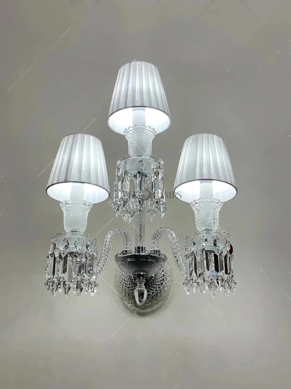 Zenith Baccarat Crystal Wall Sconce