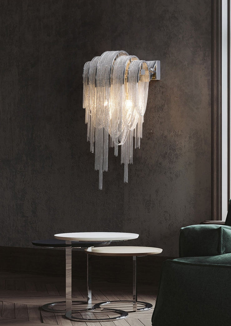 Blushlighting? Luxury Tassel Wall Lamp in Italian Style for Living Room, Bedroom image | luxury lighting | luxury wall lamps