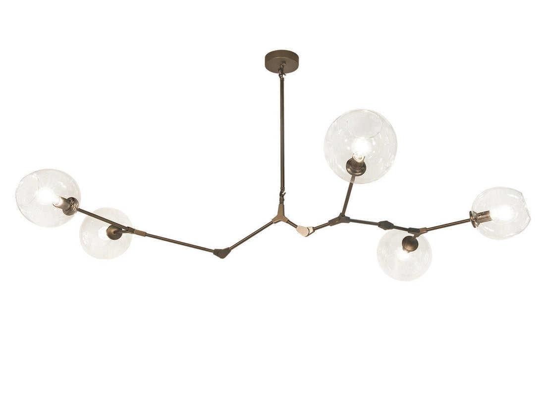 Olivia Covington Horizontal Globe Branching Bubble Chandelier