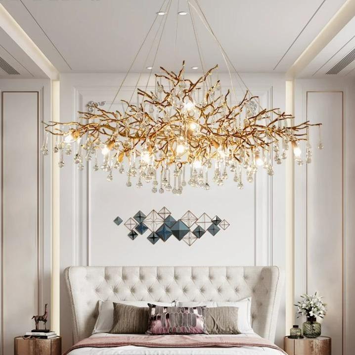 Olivia Doris Branch Crystal Chandelier Light