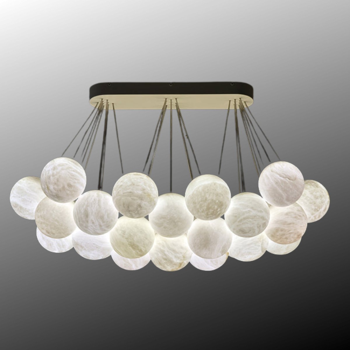 Olivia Cantus Alabaster Chandelier