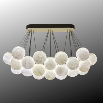 Olivia Cantus Alabaster Chandelier