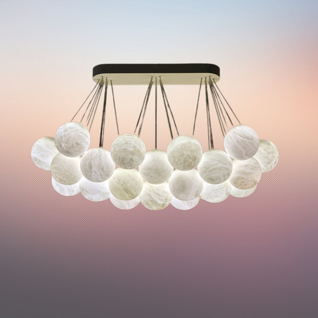 Olivia Cantus Alabaster Chandelier