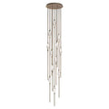 PEZZO  CRYSTAL CHANDELIER 21''H