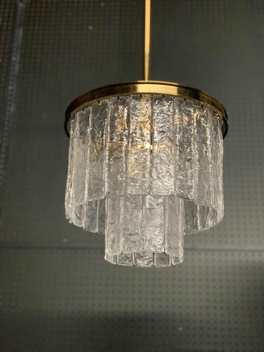 Seline Textured Glass Kitchen Island Pendant Light