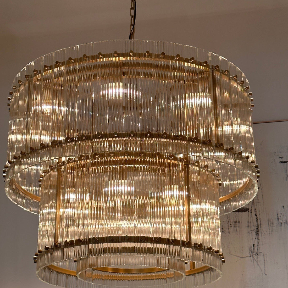 Olivia Marcus 4-Tier Round Chandelier 60"（customize）