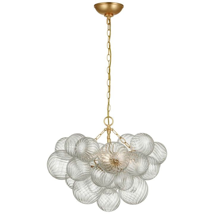 Toska Glass Globe Chandelier, Modern Kitchen Island Pendant Lamp