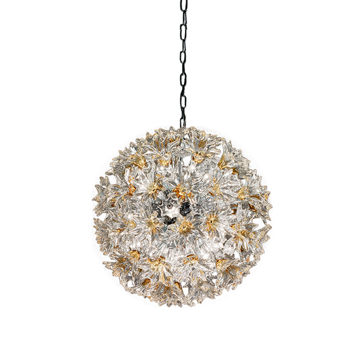 Espe Crystal Chandeliers Amber Yellow