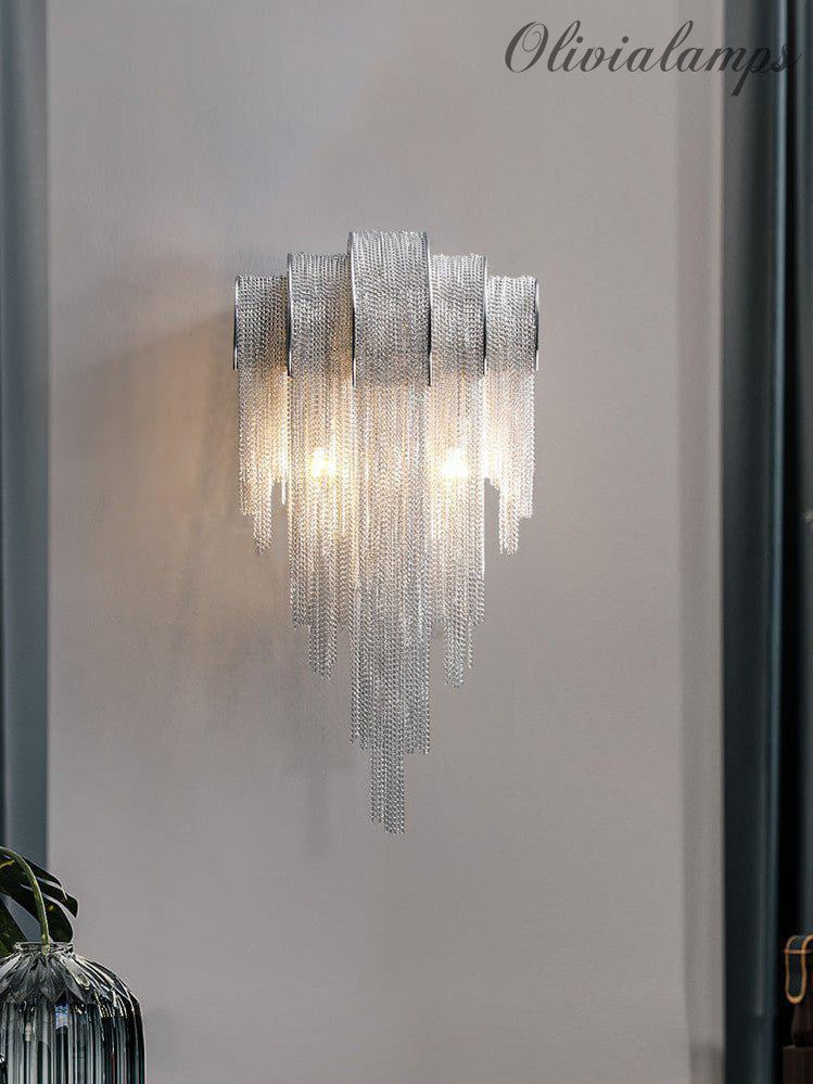 Blushlighting? Luxury Tassel Wall Lamp in Italian Style for Living Room, Bedroom image | luxury lighting | luxury wall lamps