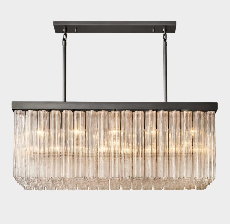 Olivia Ancelotti series Linear Chandelier 54"/72”