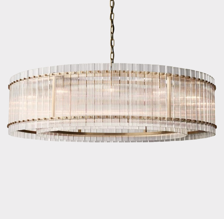 Olivia Marcus Round Chandelier 60"