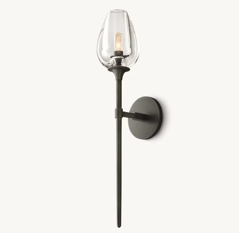 Olivia Tulip Wall Lamp 24”H