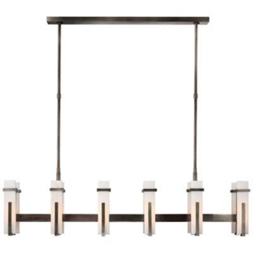 Alabaster Ian K Fowler Malik Large Linear Chandelier