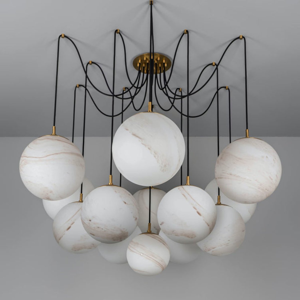 Olivia Svara Alabaster Chandelier