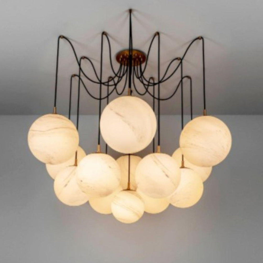 Olivia Svara Alabaster Chandelier