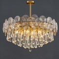 Silverdew Postmodern Crystal Chandelier - Ineffable Lighting