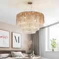 Round Multiple Tier Crystal Chandelier - Ineffable Lighting