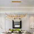 Avis Clear Crystal Branch Chandelier - Ineffable Lighting