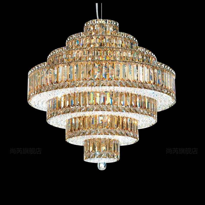 Harriet Modern Luxury Multi-layer Crystal Chandelier - Ineffable Lighting