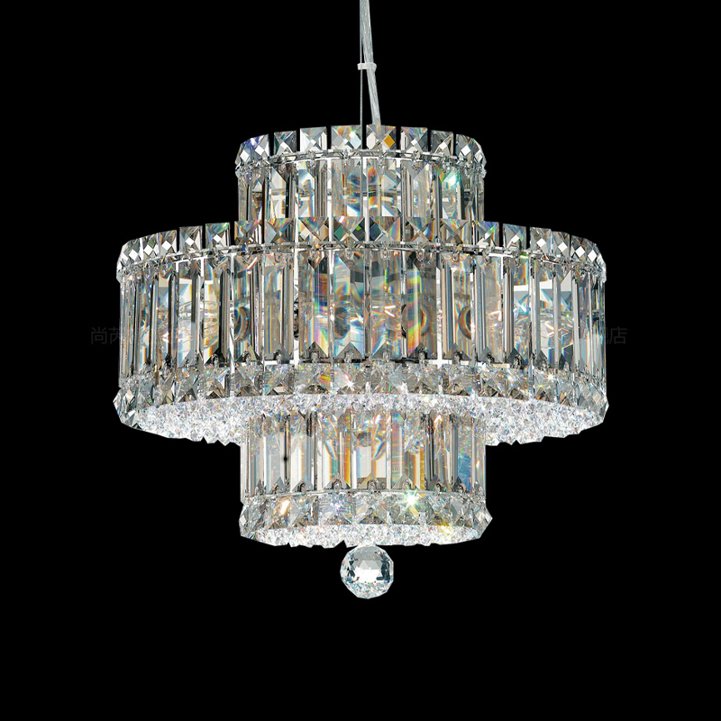 Harriet Modern Luxury Layered Crystal Chandelier - Ineffable Lighting