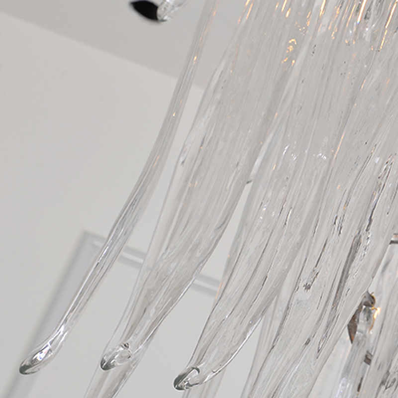 Luxury Crystal Branch Chandelier For Staircase - Ineffable Lighting