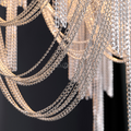 Modern Aluminum Chain Tassel Wall Sconce - Ineffable Lighting