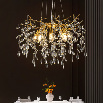 Postmodern Creative Crystal Branch Chandelier - Ineffable Lighting