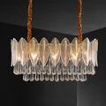 Flake Raindrop Kitchen Island Chandelier - Ineffable Lighting