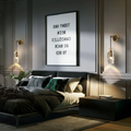 Howar Modern Bedroom Wall Sconce - Ineffable Lighting