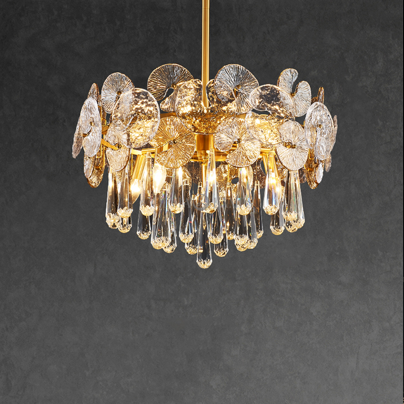 Silverdew Postmodern Crystal Chandelier - Ineffable Lighting