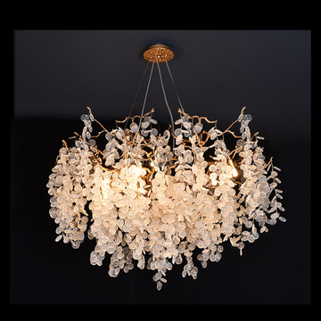 Thirza Tree Branch Crystal Chandelier - Ineffable Lighting