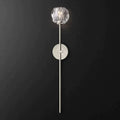 Balle Long Style Clear Crystal Wall Sconces