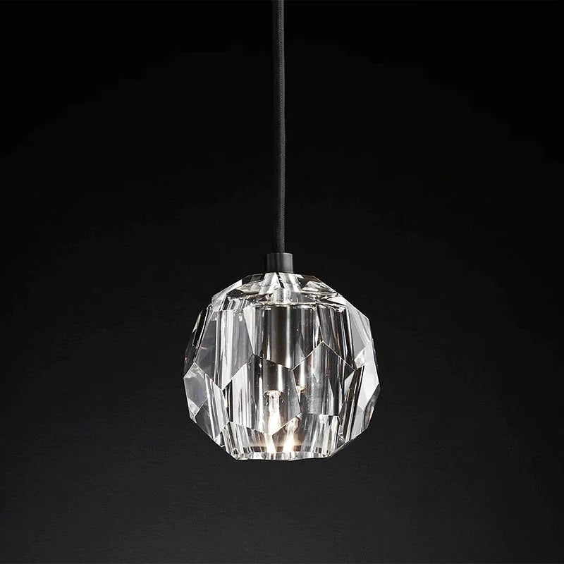 Balle Crystal Ball Pendant Lighting (Cord)