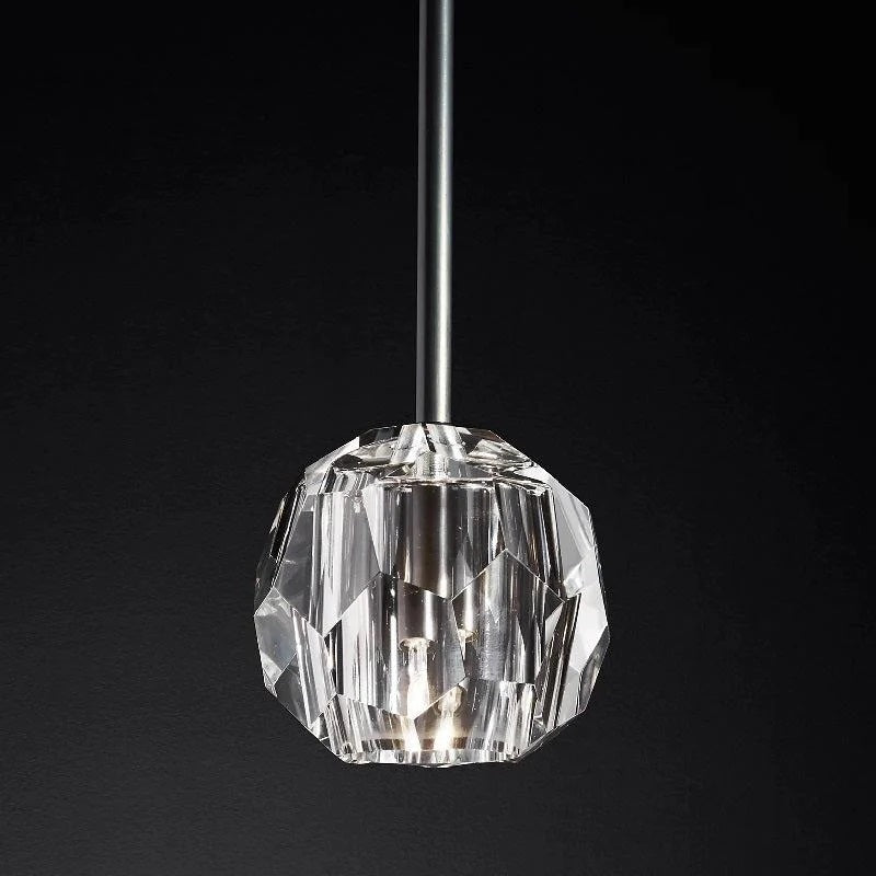 Balle Crystal Ball Pendant Lighting (Rod)