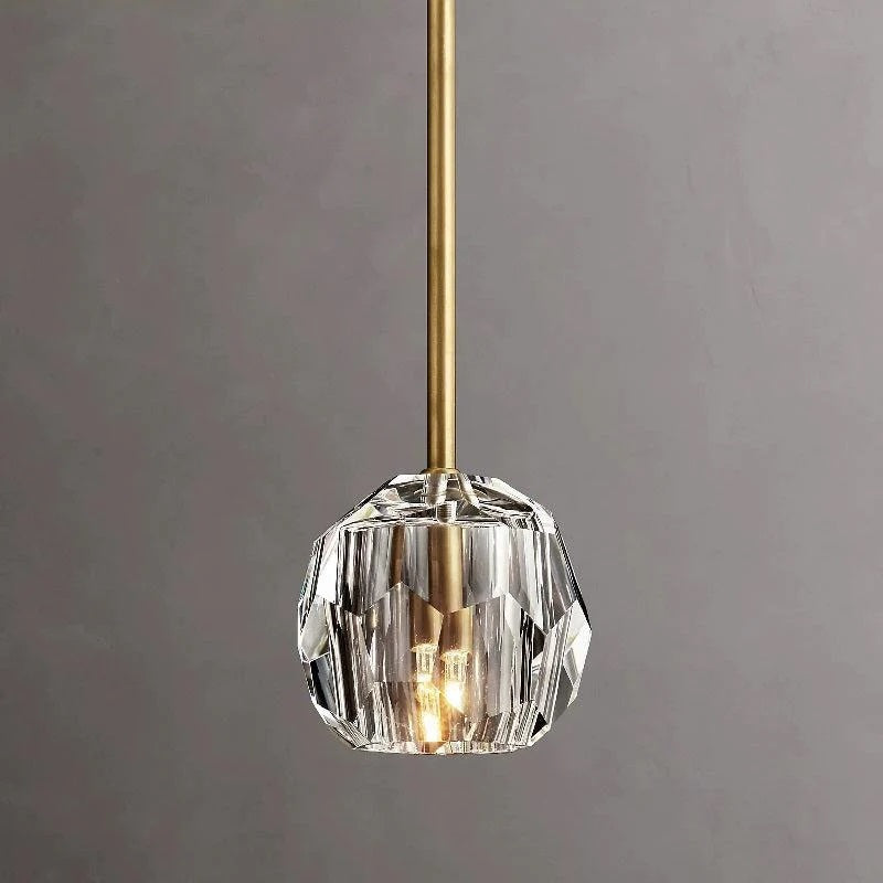 Balle Crystal Ball Pendant Lighting (Rod)