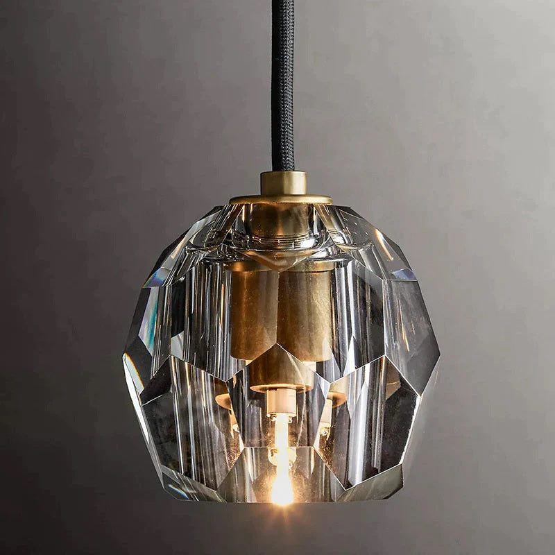 Balle Crystal Ball Pendant Lighting (Cord)