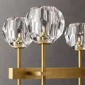 Barry Modern Crystal Ball Double Linear Chandelier 60