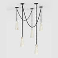 Connie Modern 5-light Marble Chandelier - Ineffable Lighting