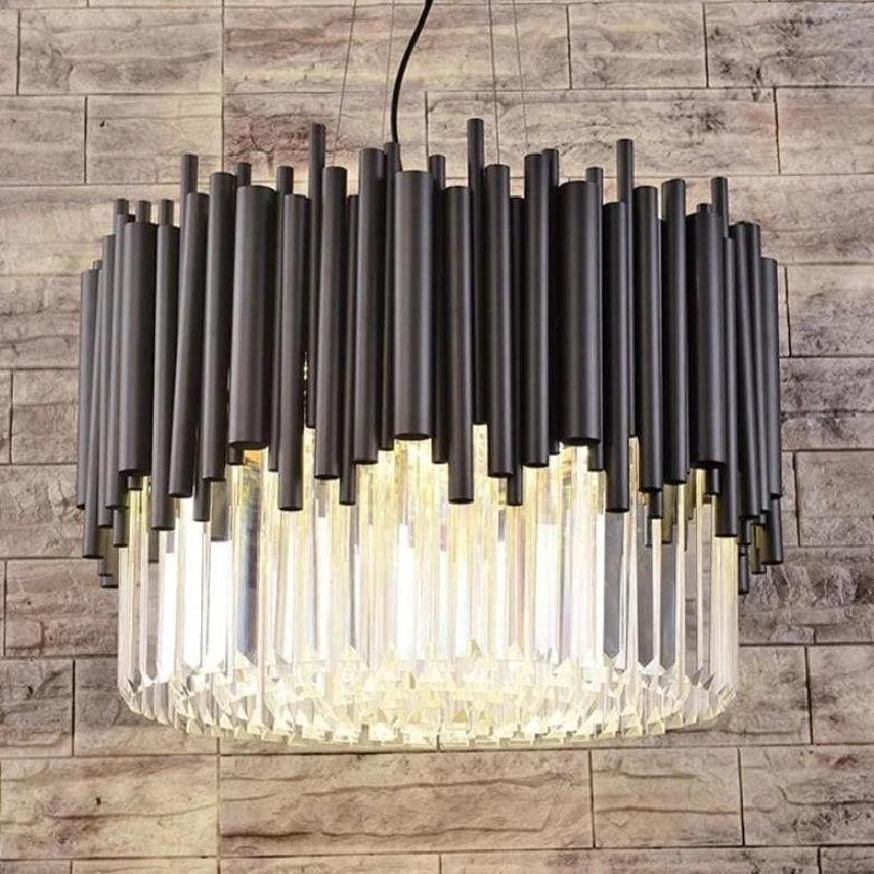 Deborah Modern Crystal Round Chandelier - Ineffable Lighting