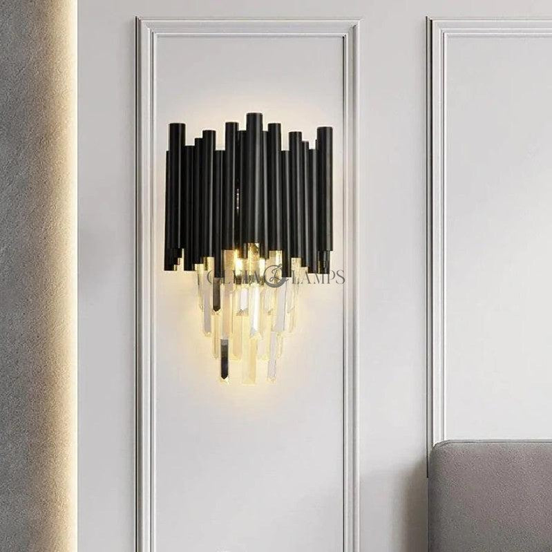 Dolores Classic Crystal Wall Sconce - Ineffable Lighting