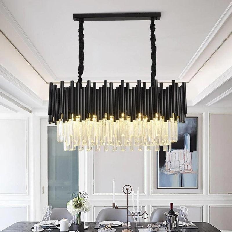 Dolores Classic Dinning Room Crystal Chandelier - Ineffable Lighting