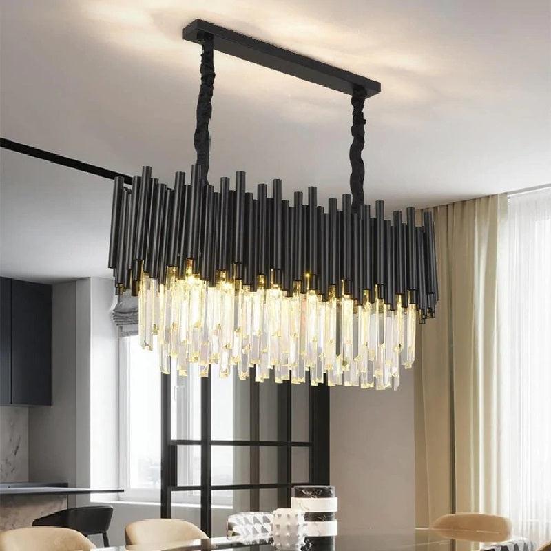 Dolores Classic Dinning Room Crystal Chandelier - Ineffable Lighting