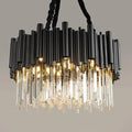 Dolores Classic Round Crystal Chandelier - Ineffable Lighting